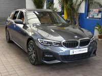 USED 2021 21 BMW 3 SERIES 2.0 330e 12kWh M Sport Touring 5dr Petrol Plug-in Hybrid Auto xDrive Euro 6 (s/s) (292 ps) 4WD SAT NAV HEATED LEATHER SEATS REAR VIEW CAMERA CRUISE CONTROL PARKING SENSORS 1 OWNER EXCELLENT SERVICE HISTORY WARRANTY