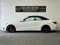 USED 2015 15 MERCEDES-BENZ E-CLASS 2.1 E220 BlueTEC AMG Line Cabriolet 2dr Diesel G-Tronic+ Euro 6 (s/s) (177 ps) Cabriolet | AMG Styling | Auto