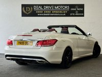 USED 2015 15 MERCEDES-BENZ E-CLASS 2.1 E220 BlueTEC AMG Line Cabriolet 2dr Diesel G-Tronic+ Euro 6 (s/s) (177 ps) Cabriolet | AMG Styling | Auto