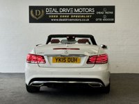 USED 2015 15 MERCEDES-BENZ E-CLASS 2.1 E220 BlueTEC AMG Line Cabriolet 2dr Diesel G-Tronic+ Euro 6 (s/s) (177 ps) Cabriolet | AMG Styling | Auto