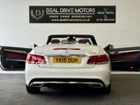 USED 2015 15 MERCEDES-BENZ E-CLASS 2.1 E220 BlueTEC AMG Line Cabriolet 2dr Diesel G-Tronic+ Euro 6 (s/s) (177 ps) Cabriolet | AMG Styling | Auto