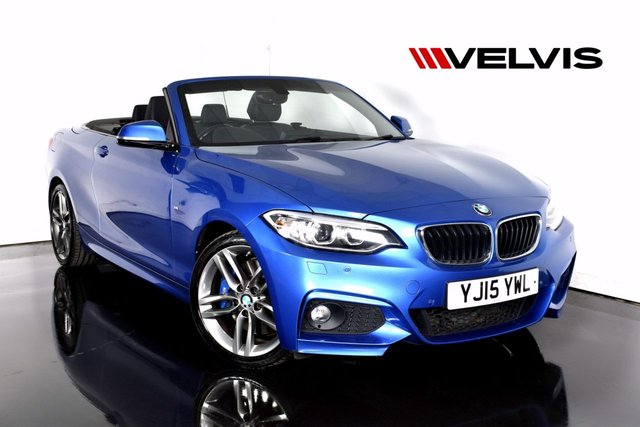 2015 15 BMW 2 Series 2.0 220d M Sport Convertible 2dr Diesel Auto Euro 6 (s/s) (190 ps)