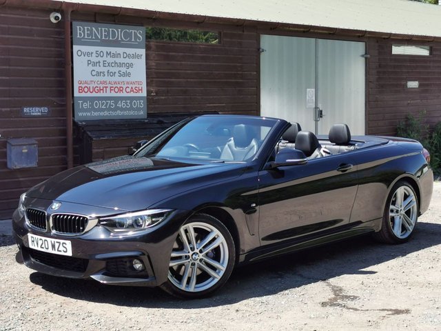 2020 20 BMW 4 Series 2.0 420i GPF M Sport Convertible 2dr Petrol Auto Euro 6 (s/s) (184 ps)