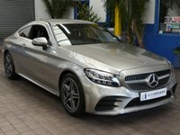 USED 2021 70 MERCEDES-BENZ C-CLASS 1.5 C200 MHEV AMG Line Edition Coupe 2dr Petrol G-Tronic+ Euro 6 (s/s) (198 ps) SAT NAV HEATED LEATHER SEATS REAR VIEW CAMERA CRUISE CONTROL PARKING SENSORS 1 OWNER EXCELLENT SERVICE HISTORY WARRANTY