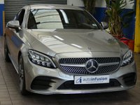 USED 2021 70 MERCEDES-BENZ C-CLASS 1.5 C200 MHEV AMG Line Edition Coupe 2dr Petrol G-Tronic+ Euro 6 (s/s) (198 ps) SAT NAV HEATED LEATHER SEATS REAR VIEW CAMERA CRUISE CONTROL PARKING SENSORS 1 OWNER EXCELLENT SERVICE HISTORY WARRANTY