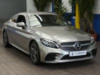 USED 2021 70 MERCEDES-BENZ C-CLASS 1.5 C200 MHEV AMG Line Edition Coupe 2dr Petrol G-Tronic+ Euro 6 (s/s) (198 ps) SAT NAV HEATED LEATHER SEATS REAR VIEW CAMERA CRUISE CONTROL PARKING SENSORS 1 OWNER EXCELLENT SERVICE HISTORY WARRANTY