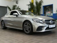 USED 2021 70 MERCEDES-BENZ C-CLASS 1.5 C200 MHEV AMG Line Edition Coupe 2dr Petrol G-Tronic+ Euro 6 (s/s) (198 ps) SAT NAV HEATED LEATHER SEATS REAR VIEW CAMERA CRUISE CONTROL PARKING SENSORS 1 OWNER EXCELLENT SERVICE HISTORY WARRANTY