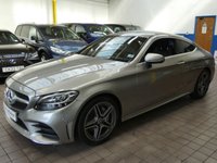 USED 2021 70 MERCEDES-BENZ C-CLASS 1.5 C200 MHEV AMG Line Edition Coupe 2dr Petrol G-Tronic+ Euro 6 (s/s) (198 ps) SAT NAV HEATED LEATHER SEATS REAR VIEW CAMERA CRUISE CONTROL PARKING SENSORS 1 OWNER EXCELLENT SERVICE HISTORY WARRANTY