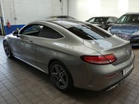 USED 2021 70 MERCEDES-BENZ C-CLASS 1.5 C200 MHEV AMG Line Edition Coupe 2dr Petrol G-Tronic+ Euro 6 (s/s) (198 ps) SAT NAV HEATED LEATHER SEATS REAR VIEW CAMERA CRUISE CONTROL PARKING SENSORS 1 OWNER EXCELLENT SERVICE HISTORY WARRANTY