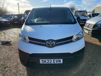 USED 2022 22 TOYOTA PROACE 2.0D Icon Long Panel Van 6dr Diesel Manual LWB Euro 6 (s/s) (140 ps) AIR CON - P SENSORS -  6 DOORS