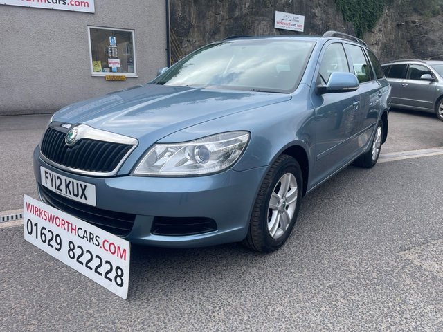 2012 OCTAVIA 1.6 TDI SE ESTATE 5DR DIESEL MANUAL EURO 5 LOW MILEAGE FSH... photo