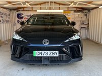 USED 2023 73 MG Mg4 64kWh Trophy Long Range Hatchback 5dr Electric Auto (203 ps)+2 KEYS+2 CABLES+1 OWNER FROM NEW+HALF LEATHER SEATS+CLIMATE+CRUISE+NAVIGATION+BLUETOOTH+APPS+USB+DAB+ 2 KEYS+1 OWNER FROM NEW+MEDIA+2 CABLES+HALF LEATHER SEATS+CLIMATE+PRIVACY+NAV+BLUETOOTH+LONG RANGE MODEL+PARKING SENSORS+ALLOYS+CRUISE+HEATED FRONT SEATS+HPI CLEAR