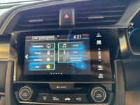 USED 2018 68 HONDA CIVIC 1.0 VTEC Turbo EX Hatchback 5dr Petrol CVT Euro 6 (s/s) (126 ps)+2 KEYS+HISTORY+PANORAMIC SUNROOF+LEATHER HEATED SEATS+NAV+MEDIA+BLUETOOTH+USB+DAB+AUX 2 KEYS+FSH+PANORAMIC SUNROOF+FULL LEATHER SEATS+PARK CONTROL+NAV+PRIVACY+CLIMATE+CRUISE+BLUETOOTH+USB+AUX+DAB+ALLOYS+HEATED FRONT SEATS+HPI CLEAR