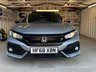 USED 2018 68 HONDA CIVIC 1.0 VTEC Turbo EX Hatchback 5dr Petrol CVT Euro 6 (s/s) (126 ps)+2 KEYS+HISTORY+PANORAMIC SUNROOF+LEATHER HEATED SEATS+NAV+MEDIA+BLUETOOTH+USB+DAB+AUX 2 KEYS+FSH+PANORAMIC SUNROOF+FULL LEATHER SEATS+PARK CONTROL+NAV+PRIVACY+CLIMATE+CRUISE+BLUETOOTH+USB+AUX+DAB+ALLOYS+HEATED FRONT SEATS+HPI CLEAR