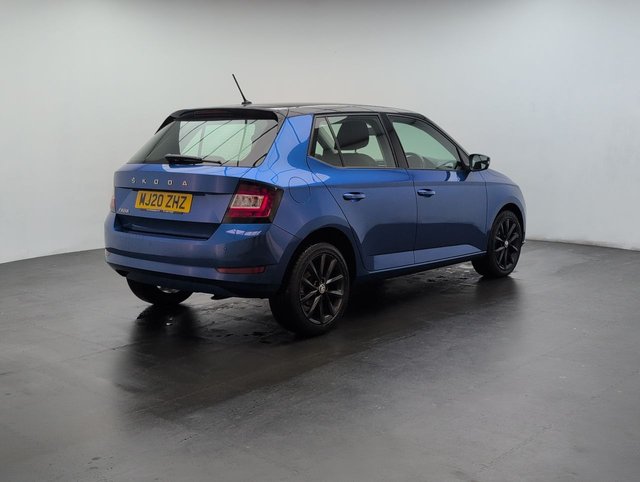 USED 2020 20 Skoda Fabia 1.0 TSI Colour Edition Hatchback 5dr Petrol Manual Euro 6 (s/S) (95 Ps) - Sensors, Air Con, Bluetooth