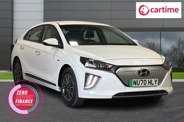 View our Hyundai Ioniq 38.3kWh Premium Hatchback 5dr Electric Auto (136 ps) Touchscreen, Reverse Camera, Apple CarPlay / Android Auto, Satellite Navigation, Bluetooth / USB / DAB