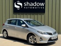 USED 2014 64 TOYOTA AURIS 1.8 VVT-h Icon Hatchback 5dr Petrol Hybrid CVT Euro 5 (s/s) (136 ps) FULL SERVICE HISTORY DAB RADIO