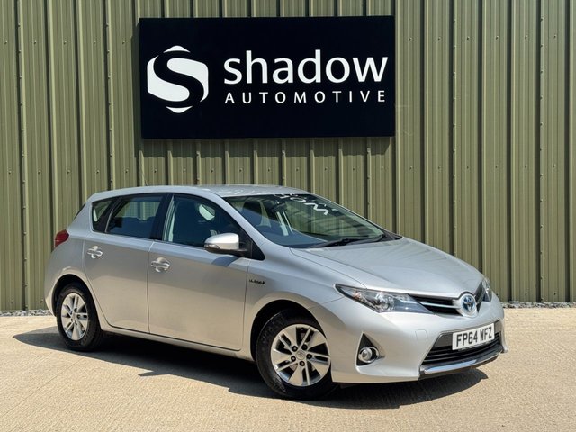 2014 64 Toyota Auris 1.8 VVT-h Icon Hatchback 5dr Petrol Hybrid CVT Euro 5 (s/s) (136 ps)