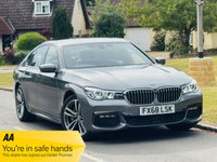 USED 2018 68 BMW 7 SERIES 3.0 740d M Sport Saloon 4dr Diesel Auto xDrive Euro 6 (s/s) (320 ps) LOW MILES+LTHER+SATNAV+1 OWNER