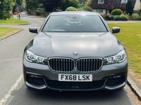 USED 2018 68 BMW 7 SERIES 3.0 740d M Sport Saloon 4dr Diesel Auto xDrive Euro 6 (s/s) (320 ps) LOW MILES+LTHER+SATNAV+1 OWNER