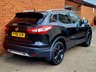 USED 2016 66 NISSAN QASHQAI 1.5 dCi Black Edition SUV 5dr Diesel Manual 2WD Euro 6 (s/s) (110 ps) BLACK HEATED LEATHER - SAT NAV - 360&deg; PARKING CAMERAS