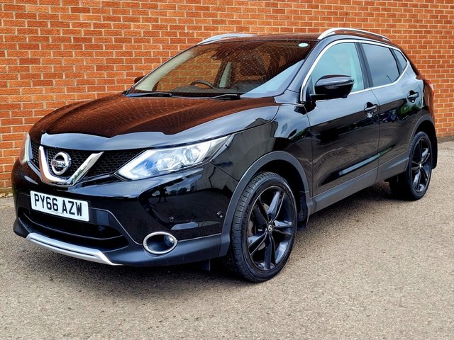2016 66 Nissan Qashqai 1.5 dCi Black Edition SUV 5dr Diesel Manual 2WD Euro 6 (s/s) (110 ps)