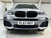 USED 2017 67 BMW X3 2.0 20d M Sport SUV 5dr Diesel Auto xDrive Euro 6 (s/s) (190 ps) 