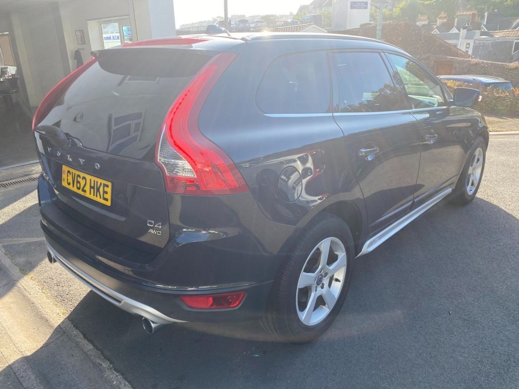 USED 2012 62 VOLVO XC60 2.4 D4 R-Design Nav SUV 5dr Diesel Geartronic AWD Euro 5 (163 ps) HEATED SEATS + SAT NAV
