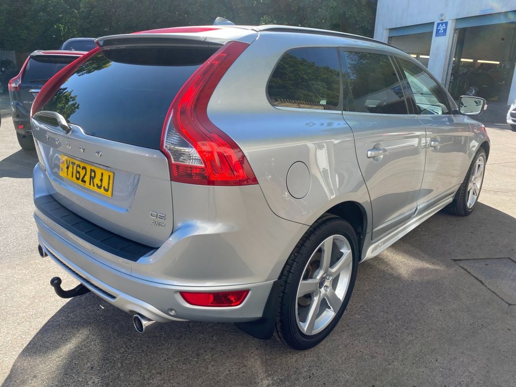 USED 2012 62 VOLVO XC60 2.4 D5 R-Design SUV 5dr Diesel Geartronic AWD Euro 5 (215 ps) GREAT VALUE R DESIGN XC60