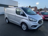 USED 2022 22 FORD TRANSIT CUSTOM 2.0 300 EcoBlue Limited Panel Van 5dr Diesel Manual L1 H1 Euro 6 (s/s) (130 ps) 