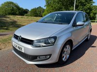 USED 2014 14 VOLKSWAGEN POLO 1.2 Match Edition Hatchback 5dr Petrol Manual Euro 5 (70 ps) DAB RADIO-PARK SENSORS-WARRANTY