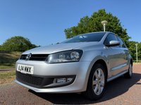 USED 2014 14 VOLKSWAGEN POLO 1.2 Match Edition Hatchback 5dr Petrol Manual Euro 5 (70 ps) DAB RADIO-PARK SENSORS-WARRANTY