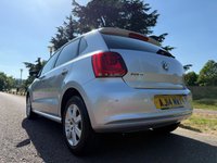 USED 2014 14 VOLKSWAGEN POLO 1.2 Match Edition Hatchback 5dr Petrol Manual Euro 5 (70 ps) DAB RADIO-PARK SENSORS-WARRANTY