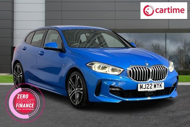 View our BMW 1 Series 2.0 118d M Sport (LCP) Hatchback 5dr Diesel Manual Euro 6 (s/s) (150 ps) 2 Keys / Full Service History, Touchscreen, Front / Rear Park Sensors, Heated Seats, Apple CarPlay / Android Auto