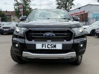 USED 2020 20 FORD RANGER 2.0 EcoBlue Wildtrak Pickup Double Cab 4dr Diesel Manual 4WD Euro 6 (213 ps) STUNNING VEHICLE JUST ARRIVED+NO VAT+DIESEL+ONLY 1 FORMER KEEPER+HARD TOP CANOPY+SIDE STEPS+TOW BAR+REAR VIEW CAMERA+LOAD LINER+SATELLITE NAVIGATION+PARK ASSIST+AIR CONDITIONING+ALLOY WHEELS+1 FULL YEARS MOT PRIOR TO COLLECTION+ABSOLUTELY NOT TO BE MISSED+CALL NOW FOR FURTHER INFORMATION!!!!!!!!!!!!!!!!!!!!!!!!!!!!!!!