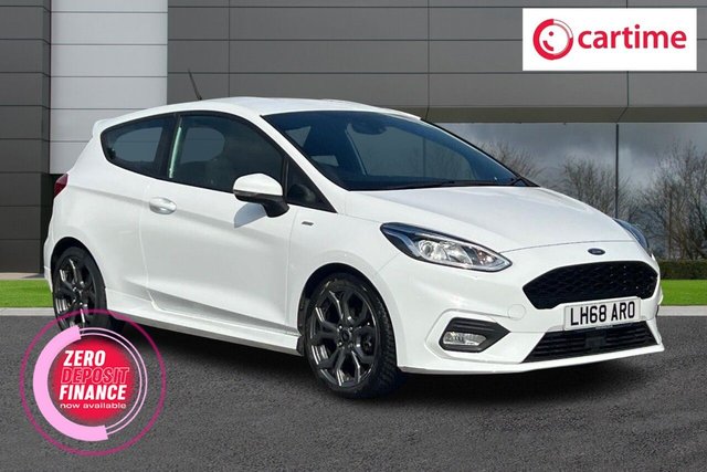 View our Ford Fiesta 1.0T EcoBoost GPF ST-Line Hatchback 3dr Petrol Manual Euro 6 (s/s) (140 ps) 2 Keys / Part Service History, Low Mileage, Touchscreen, Apple CarPlay / Android Auto, DAB - Digital Radio