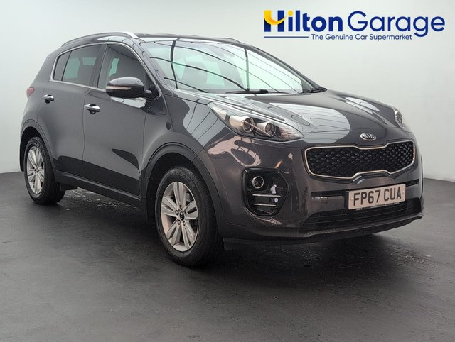 USED 2017 67 Kia Sportage 1.6 Gdi 2 Suv 5dr Petrol Manual Euro 6 (s/S) (130 BHP) - Cruise, Alloy, Bluetooth