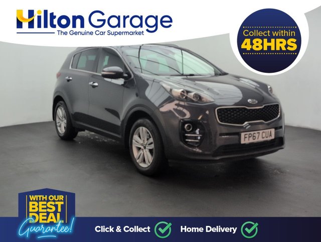 USED 2017 67 Kia Sportage 1.6 Gdi 2 Suv 5dr Petrol Manual Euro 6 (s/S) (130 BHP) - Cruise, Alloy, Bluetooth