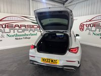 USED 2022 22 MERCEDES-BENZ CLA 1.3 CLA200 AMG Line (Premium 2) Shooting Brake 5dr Petrol 7G-DCT Euro 6 (s/s) (163 ps) heated seats, digital dash, leather