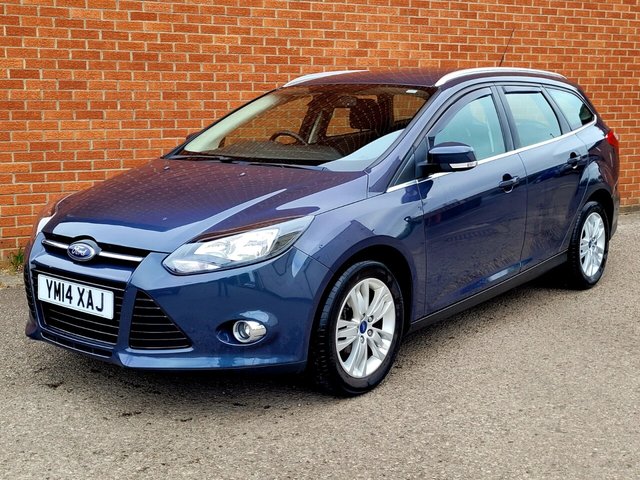 2014 14 Ford Focus 1.6 TDCi Titanium Navigator Estate 5dr Diesel Manual Euro 5 (s/s) (115 ps)