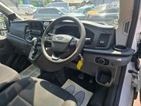 USED 2021 21 FORD TRANSIT 2.0 350 EcoBlue Tipper in white, 46,618 miles, 1 owner, FSH, ULEZ Euro 6, automatic gearbox, Bluetooth, rear sensors & more! Final price +VAT @ 20%! *** AUTOMATIC***DIESEL***TIPPER