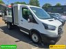 USED 2021 21 FORD TRANSIT 2.0 350 EcoBlue Tipper in white, 46,618 miles, 1 owner, FSH, ULEZ Euro 6, automatic gearbox, Bluetooth, rear sensors & more! Final price +VAT @ 20%! *** AUTOMATIC***DIESEL***TIPPER