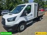 USED 2021 21 FORD TRANSIT 2.0 350 EcoBlue Tipper in white, 46,618 miles, 1 owner, FSH, ULEZ Euro 6, automatic gearbox, Bluetooth, rear sensors & more! Final price +VAT @ 20%! *** AUTOMATIC***DIESEL***TIPPER