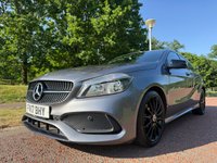 USED 2017 17 MERCEDES-BENZ A-CLASS 1.5 A180d AMG Line (Executive) Hatchback 5dr Diesel Manual Euro 6 (s/s) (109 ps) SAT NAV-BLUETOOTH-HEATED SEATS-DAB