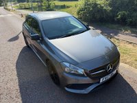 USED 2017 17 MERCEDES-BENZ A-CLASS 1.5 A180d AMG Line (Executive) Hatchback 5dr Diesel Manual Euro 6 (s/s) (109 ps) SAT NAV-BLUETOOTH-HEATED SEATS-DAB