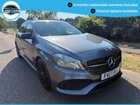 USED 2017 17 MERCEDES-BENZ A-CLASS 1.5 A180d AMG Line (Executive) Hatchback 5dr Diesel Manual Euro 6 (s/s) (109 ps) SAT NAV-BLUETOOTH-HEATED SEATS-DAB