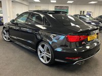 USED 2016 16 AUDI S3 2.0 TFSI Saloon 4dr Petrol S Tronic quattro Euro 6 (s/s) (Nav) (300 ps) UK DELIVERY FLAT FEE &pound;175 (SUBJECT TO DEAL) *OVER 100 IMAGES ON OUR WEBSITE*BESPOKE FINANCE ARRANGED*PART EXCHANGE WELCOME*ALL VEHICLES HPI CLEAR