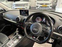 USED 2016 16 AUDI S3 2.0 TFSI Saloon 4dr Petrol S Tronic quattro Euro 6 (s/s) (Nav) (300 ps) UK DELIVERY FLAT FEE &pound;175 (SUBJECT TO DEAL) *OVER 100 IMAGES ON OUR WEBSITE*BESPOKE FINANCE ARRANGED*PART EXCHANGE WELCOME*ALL VEHICLES HPI CLEAR