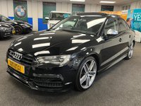 USED 2016 16 AUDI S3 2.0 TFSI Saloon 4dr Petrol S Tronic quattro Euro 6 (s/s) (Nav) (300 ps) UK DELIVERY FLAT FEE &pound;175 (SUBJECT TO DEAL) *OVER 100 IMAGES ON OUR WEBSITE*BESPOKE FINANCE ARRANGED*PART EXCHANGE WELCOME*ALL VEHICLES HPI CLEAR