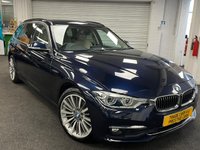 USED 2016 16 BMW 3 SERIES 2.0 320d Luxury Touring 5dr Diesel Auto Euro 6 (s/s) (190 ps) UK DELIVERY FLAT FEE &pound;175 (SUBJECT TO DEAL) *OVER 100 IMAGES ON OUR WEBSITE*BESPOKE FINANCE ARRANGED*PART EXCHANGE WELCOME*ALL VEHICLES HPI CLEAR